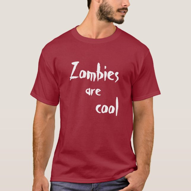 Camiseta Los zombis son frescos (Anverso)