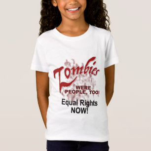 Camiseta ¡los zombis también eran personas!