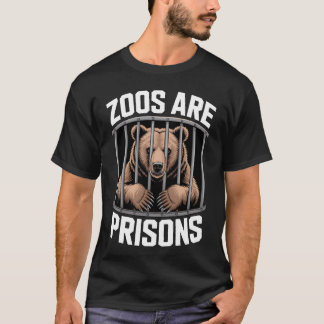 Camiseta Los zoológicos son cárceles Declaración de liberac