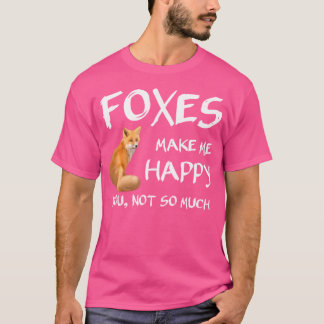 Camiseta Los zorros de la piel me hacen feliz Fox