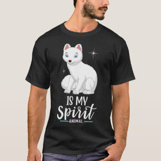 Camiseta Los zorros del Ártico son mi animal espiritual, lo