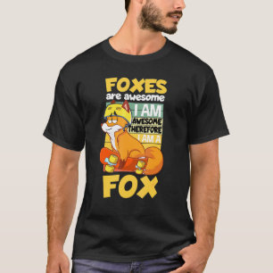Camiseta Los zorros son horribles, zorros, Chicas de la Fox