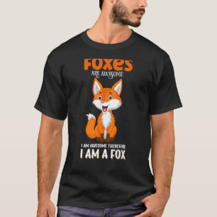 Camiseta Los zorros son increíbles. Soy Una Cita De Fox
