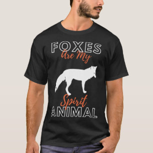 Camiseta Los zorros son mi espíritu Animal Forest