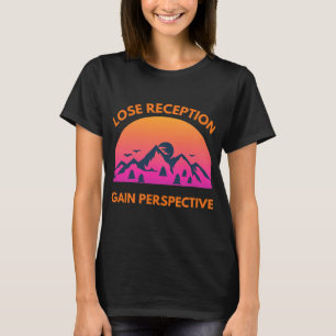 Camiseta Lose Recepcion Ganar Perspectiva Sunset