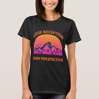 Camiseta Lose Recepcion Ganar Perspectiva Sunset