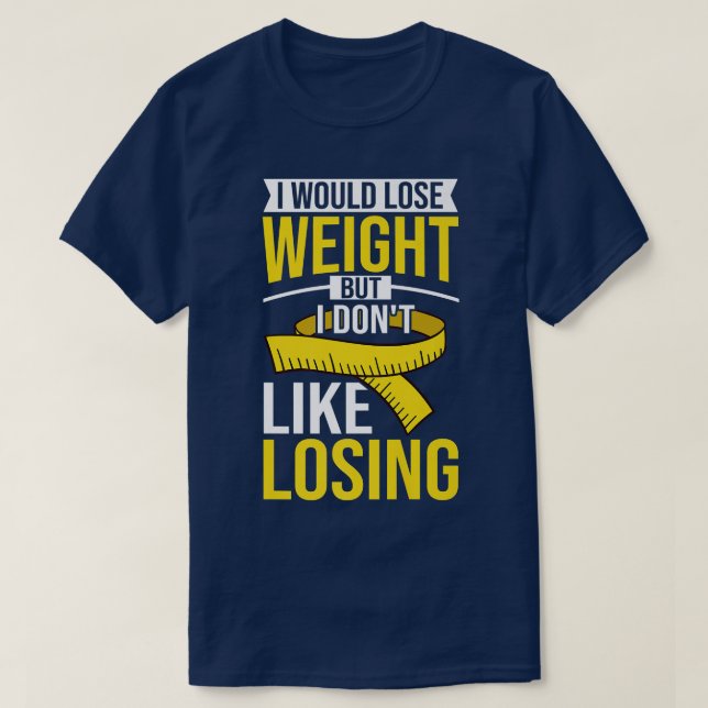 Camiseta Losing Weight Motivation Diet Workout Exercise Beg (Diseño del anverso)