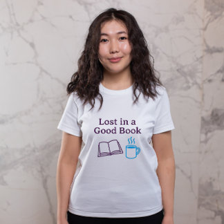 Camiseta Lost in a Good Book | Cozy Reading Vibes Minimalis