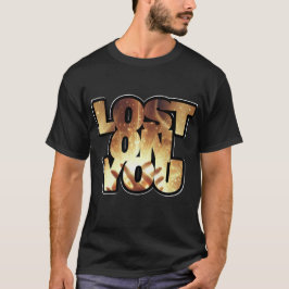 Camiseta Lost On You – Black T-Shirt