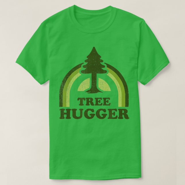 Camiseta Lote de la naturaleza ambiental del árbol Hugger R (Diseño del anverso)