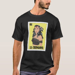 Camiseta Lotería Chica indígena La Chingo