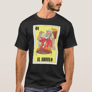 Camiseta Lotería del abuelo español Bingo mexicano El Abuel