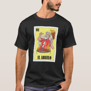 Camiseta Lotería del abuelo español Bingo mexicano El Abuel