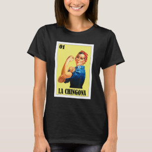 Camiseta Lotería mexicana de bingo La Chingona
