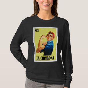 Camiseta Lotería mexicana de bingo La Chingona