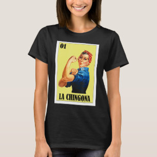 Camiseta Lotería mexicana de bingo La Chingona