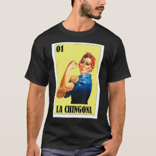 Camiseta Lotería mexicana de bingo La Chingona