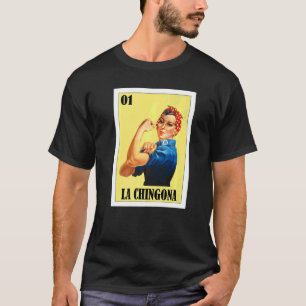 Camiseta Lotería mexicana de bingo La Chingona