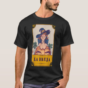 Camiseta Lotería mexicana La Bruja Hal de la Lotería Espa