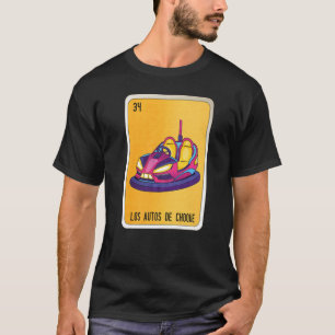 Camiseta Lotería mexicana Los Autos De Choque Lotería