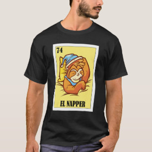 Camiseta Lotería para dormir Lotería Mexicana El Napper