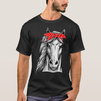 Camiseta Lotes De Gráfica De Caballo - Caballo Para Chicas 