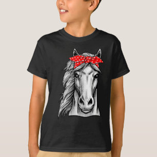 Camiseta Lotes De Gráfica De Caballo - Caballo Para Chicas 