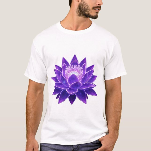 Camiseta Loto celeste (Anverso)