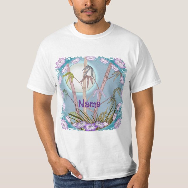 Camiseta Loto de Bambú Luna  (Anverso)