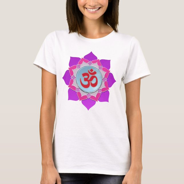 Camiseta Loto rosa (Anverso)