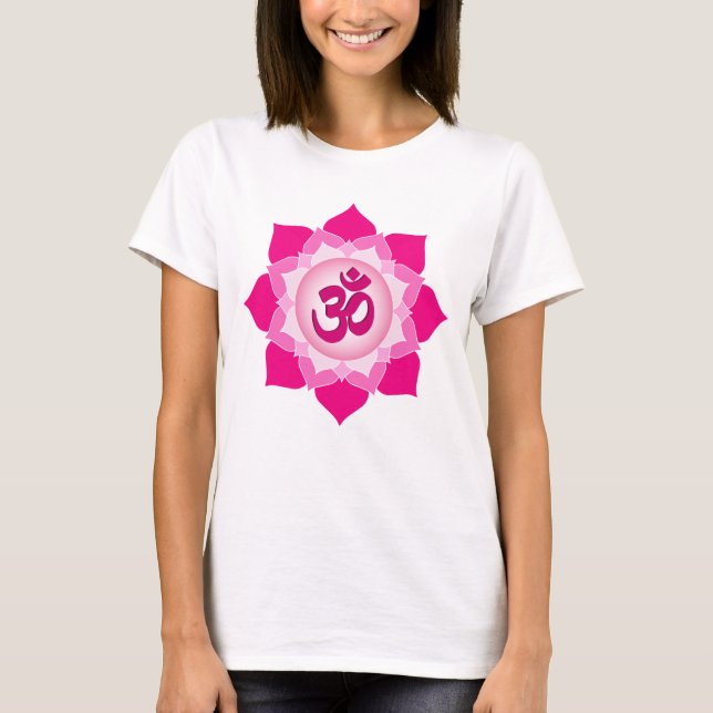 Camiseta Loto rosa (Anverso)
