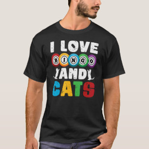 Camiseta Lottery Cat Gamblgo jugador Mascota Gato Propietar