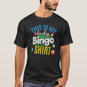 Camiseta Lotto Este Es Mi Bingo Lucky Bingo Caller Bingo