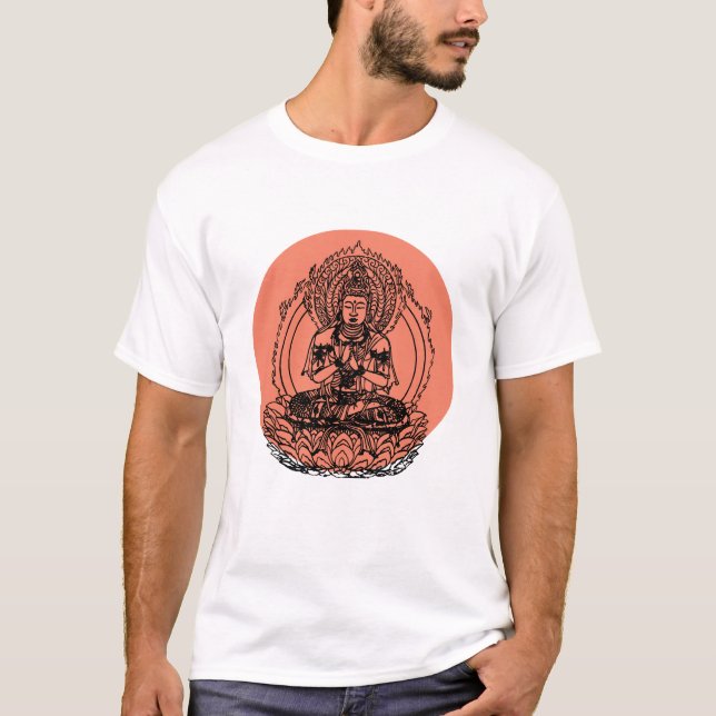 Camiseta Lotus Buddha (Anverso)