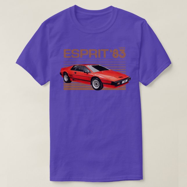 CAMISETA LOTUS ESPRIT (Diseño del anverso)