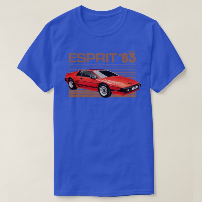 CAMISETA LOTUS ESPRIT (Diseño del anverso)