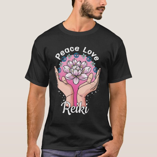 Camiseta Lotus Flower Reiki (Anverso)
