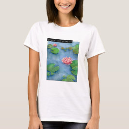 Camiseta Lotus flower watercolor