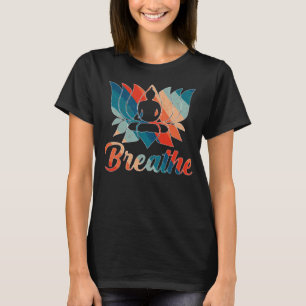 Camiseta Lotus Flower Yoga Breathe Meditation Peace Love W