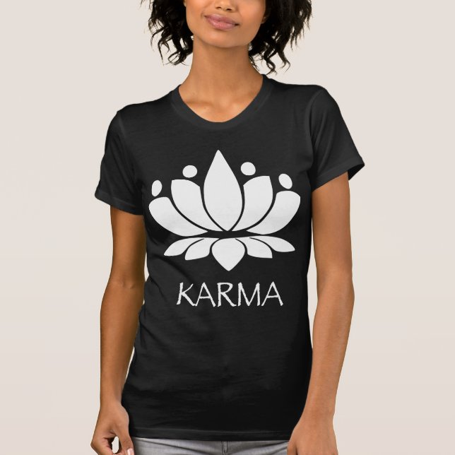 Camiseta Lotus, karma (Anverso)