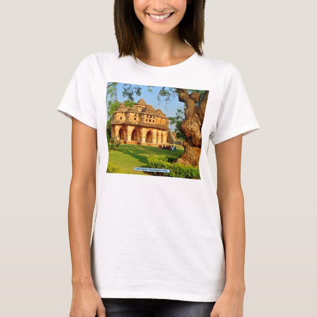 Camiseta Lotus Mahal, Vijayanagara, India (Anverso)