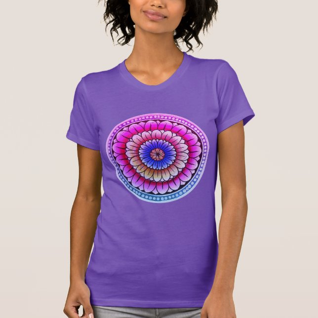 Camiseta Lotus Mandala (Anverso)