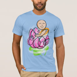 Camiseta Lotus Monk Meditation