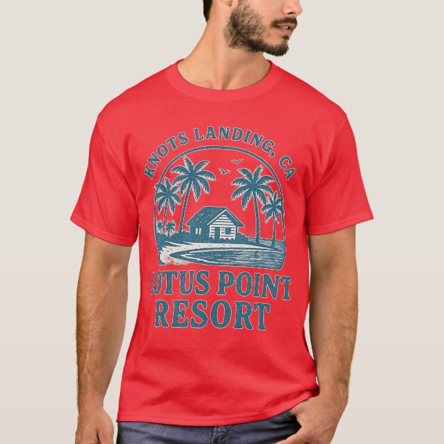 Camiseta Lotus Point Resort (Anverso)