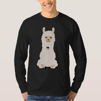 Camiseta Lotus Pose Llama Alpaca Boy  Girl  Kids
