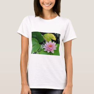 Camiseta Lotus rosa