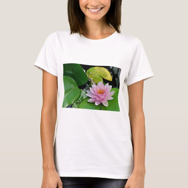 Camiseta Lotus rosa (Anverso)