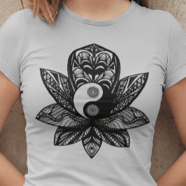 Camiseta Lotus Yin Yang