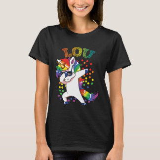 Camiseta Lou Dabbing Unicorn