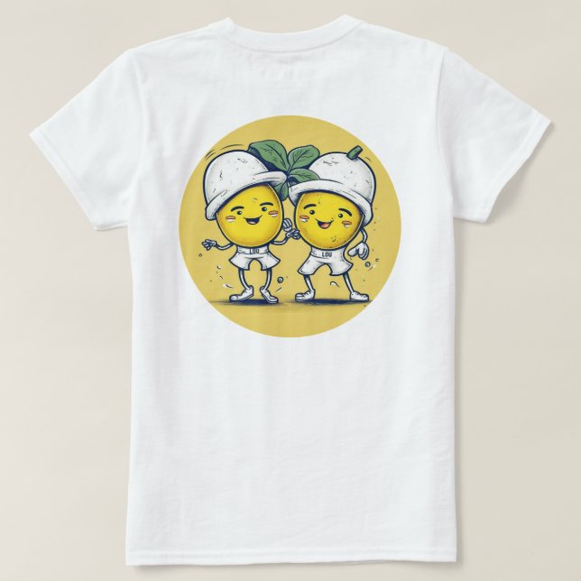 Camiseta Lou Lou Lemons Humor T-Shirt (Reverso del diseño)